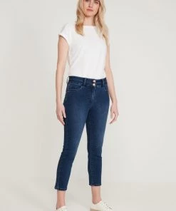 M&Co Blue Lift And Shape Cropped Jeans -M&Co Sales Shop unnamed file 1013 scaled