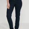 M&Co Blue Basic Straight Leg Jeans