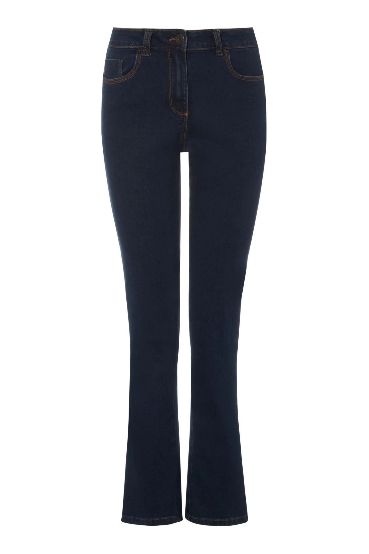 M&Co Blue Basic Straight Leg Jeans 7 M&Co Blue Basic Straight Leg Jeans - Image 5