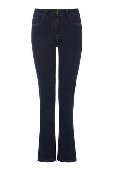 M&Co Blue Basic Straight Leg Jeans 8 M&Co Blue Basic Straight Leg Jeans - Image 6