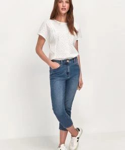 M&Co Petite Blue Super Soft Slim Cropped Jeans -M&Co Sales Shop unnamed file 1058 scaled