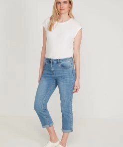 M&Co Blue Straight Leg Cropped Jeans -M&Co Sales Shop unnamed file 1064 scaled