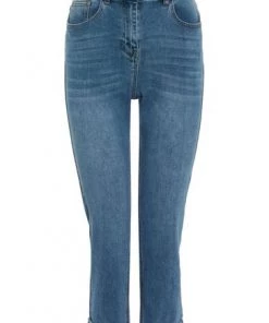 M&Co Blue Straight Leg Cropped Jeans -M&Co Sales Shop unnamed file 1067