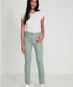 M&Co Green Supersoft Slim Leg Jeans