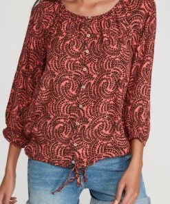 M&Co Red Swirl Design Gypsy Top -M&Co Sales Shop unnamed file 1093 scaled