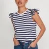 M&Co Blue Stripe Broderie Top -M&Co Sales Shop unnamed file 1096 scaled