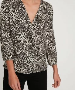 M&Co Black Animal Print Wrap Top -M&Co Sales Shop unnamed file 1113 scaled