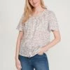 M&Co Cream Cotton Ditsy Floral Top -M&Co Sales Shop unnamed file 1122 scaled