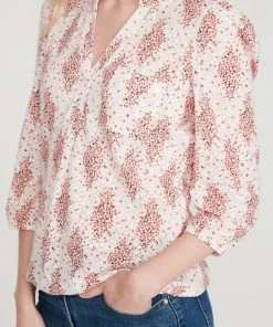 M&Co Pink Scatter Print Long Sleeve Top -M&Co Sales Shop unnamed file 1141 scaled