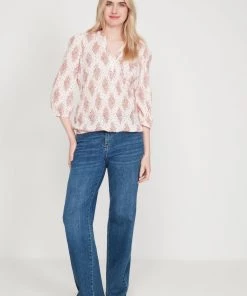 M&Co Pink Scatter Print Long Sleeve Top -M&Co Sales Shop unnamed file 1143 scaled
