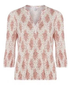 M&Co Pink Scatter Print Long Sleeve Top -M&Co Sales Shop unnamed file 1145