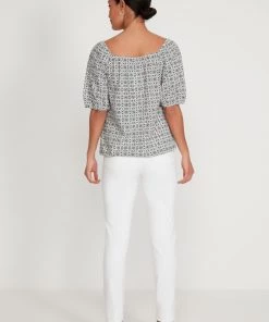 M&Co White Aztec Print Top -M&Co Sales Shop unnamed file 1148 scaled