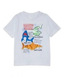 M&Co White Shark Applique T-Shirt -M&Co Sales Shop unnamed file 116