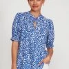 M&Co Blue Dtisy Floral Blouse -M&Co Sales Shop unnamed file 1163 scaled