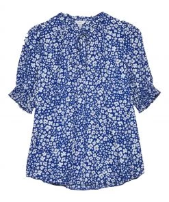 M&Co Blue Dtisy Floral Blouse -M&Co Sales Shop unnamed file 1168 scaled