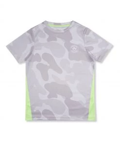 M&Co Grey Aop Camo Sports T-Shirt