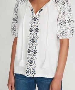 M&Co White Aztec Print Gypsy Top -M&Co Sales Shop unnamed file 1188 scaled