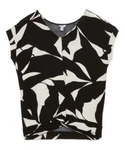M&Co Black Mono Abstract Twist Top -M&Co Sales Shop unnamed file 12