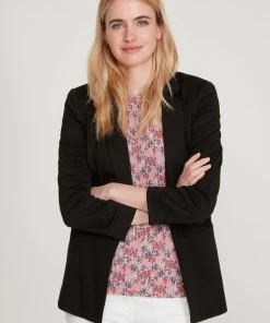 M&Co Black Jersey Blazer Jacket