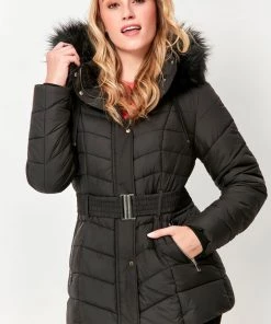 M&Co Black Short Puffer Jacket