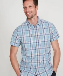 M&Co Natural Checked Shirt