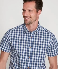 M&Co Blue Grid Checked Shirt -M&Co Sales Shop unnamed file 1296 scaled