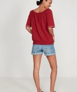 M&Co Red Aztec Gypsy Top -M&Co Sales Shop unnamed file 130 scaled