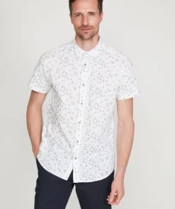 M&Co White Bird Print Shirt -M&Co Sales Shop unnamed file 1303 scaled