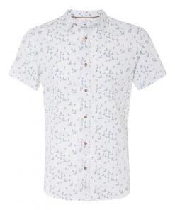 M&Co White Bird Print Shirt -M&Co Sales Shop unnamed file 1305