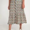 M&Co Orange Petite Ditsy Floral Button Skirt -M&Co Sales Shop unnamed file 1316 scaled