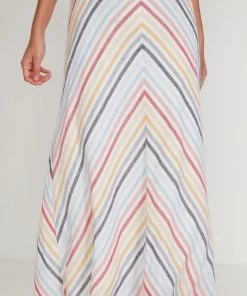 M&Co Whte Chevron Stripe Linen Maxi Skirt -M&Co Sales Shop unnamed file 1328 scaled