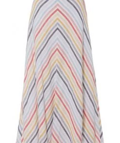 M&Co Whte Chevron Stripe Linen Maxi Skirt -M&Co Sales Shop unnamed file 1330