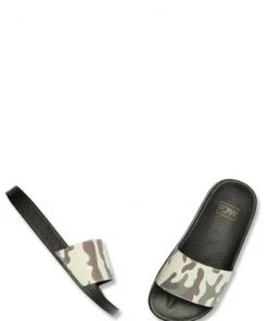 M&Co Green Camoflauge Slider Sandals -M&Co Sales Shop unnamed file 1349