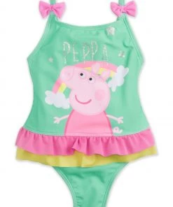 M&Co Blue YG Peppa Swimsuit