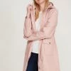 M&Co Pink Drawstring Waist Raincoat