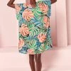 M&Co Blue Palm Print Kaftan -M&Co Sales Shop unnamed file 1381 scaled