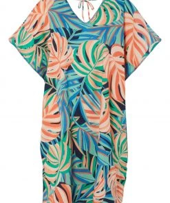 M&Co Blue Palm Print Kaftan -M&Co Sales Shop unnamed file 1383 scaled