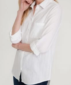 M&Co White Stripe Casual Shirt -M&Co Sales Shop unnamed file 1399 scaled