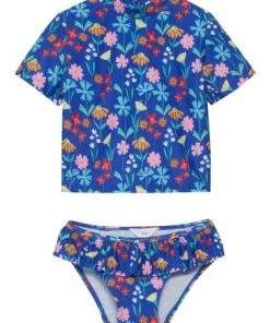 M&Co Blue Floral 2 Piece Swimsuit -M&Co Sales Shop unnamed file 1405