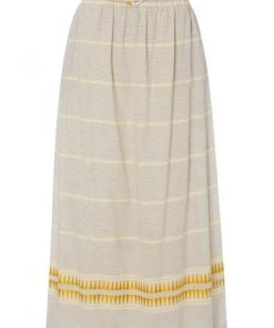 M&Co Yellow Belted Maxi Skirt -M&Co Sales Shop unnamed file 1425