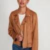 M&Co Brown Suedette Biker Jacket -M&Co Sales Shop unnamed file 1426 scaled