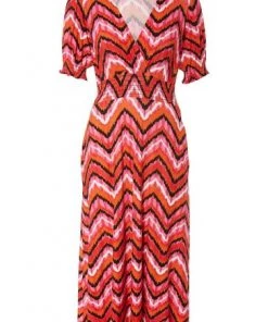 M&Co Red Zig Zag Print Jersey Midi Dress 17 M&Co Red Zig Zag Print Jersey Midi Dress -M&Co Sales Shop unnamed file 1461