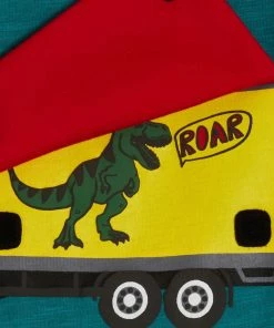 M&Co Natural Dino Truck 3D Long Sleeve T-Shirt -M&Co Sales Shop unnamed file 149 scaled