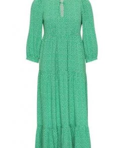 M&Co Green Spot Tiered Dress -M&Co Sales Shop unnamed file 1493