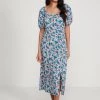 M&Co Blue Floral Sweetheart Midi Dress -M&Co Sales Shop unnamed file 1494 scaled