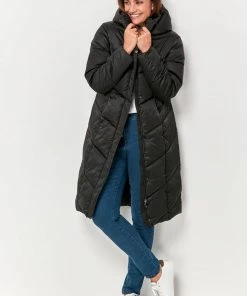 M&Co Black Padded Duvet Coat