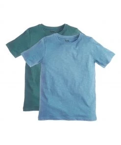 M&Co Blue Plain T-Shirts Two Pack