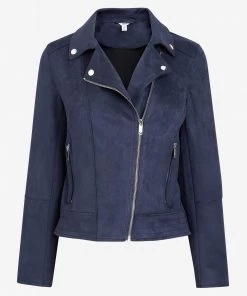 M&Co Blue Suedette Biker Jacket -M&Co Sales Shop unnamed file 1536 scaled