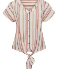 M&Co White Striped Linen Tie Front Top -M&Co Sales Shop unnamed file 1557 scaled