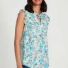 M&Co Green Ditsy Floral Shell Top -M&Co Sales Shop unnamed file 1565 scaled
